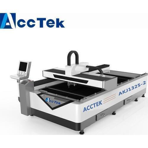 Two laser heads 4x8 feet fiber laser cutting machine for metal and nonmetal materials