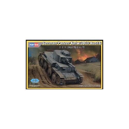 Hobby Boss 1/35 scale tank models 80137 Pz.Kpfw.38 (t) Ausf.G light chariot