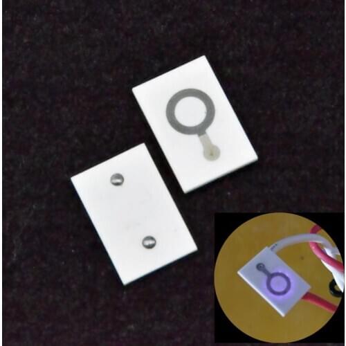 15*10mm Longevity type ozone sheet 50mg Ceramic ozone sheet production sufficient light fast moistureproof oxidation resistance