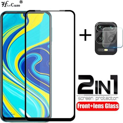 Redmi Note 9s Glass 2-in-1 Camera Protector For Xiaomi redmi note 9 pro max glass screen film on redmy note9 notes 9 s s9 note9s