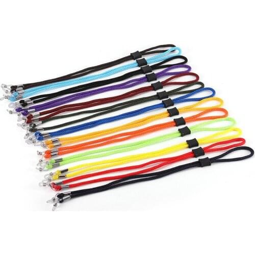 Polyester Chain Eyeglasses Straps Sunglasses Chain Sports Anti-Slip String Glasses Ropes Band Cord Holder Sports Glasses Rope