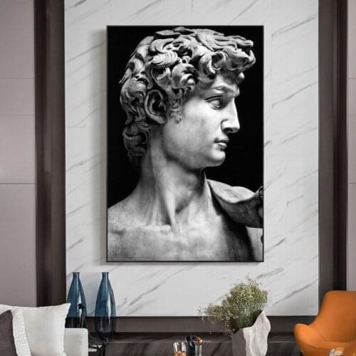 Sculpture of David Canvas Paintings on the Wall Art Posters And Prints Nordic Art Wall Decorative Canvas Picture For Living Room