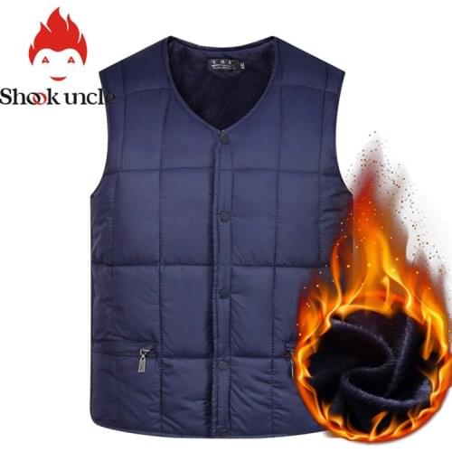Shook uncle Men's Winter Vests