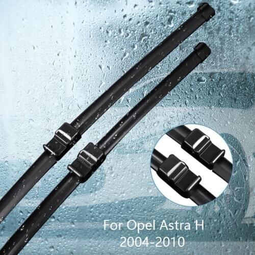 Wipers Blade For Opel Astra H Hatchback / Estate / Caravan / SportHatch / GTC / Coupe 2004-2010 For Auto Rubber Windscreen Wiper