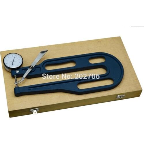 0-10mmx270mm Dial Thickness Gauge large thickness meter throat range 270mm thickness tester measuring tools