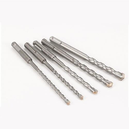 Tungsten steel alloy concrete electric drill for wall drilling round handle 6 8 10 12 14 16 18 20 22 25mm * 160-350mm