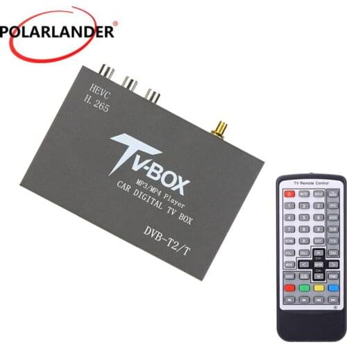 Car TV receiver box multiple OSD language Automatic/manual scan channel search 10-24V blue/black Support speeds over 160 km/h