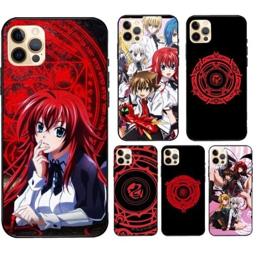 Gremory Clan Highschool Dxd Case For iPhone 11 Pro Max 12 mini Coque For iPhone XR X XS Max SE 2020 6S 7 8 Plus