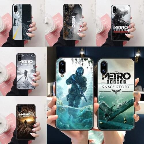 Metro 2033 Exodus Game Phone Case For Huawei Honor 6A 7A 7C 8A 8X 8 9 9X 10 10i 20 Lite Pro black silicone funda tpu Etui