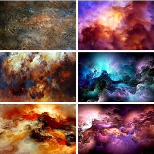 Laeacco Gradient Solid Color Grunge Abstract Texture Photography Backdrops Baby Shower Newborn Backgrounds For Photo Studio Prop