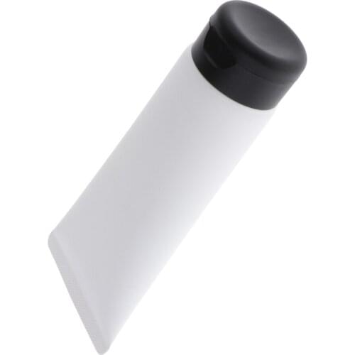 Leakproof Plastic Squeeze Refillable Cream Container Tube 100ML W/ Cap