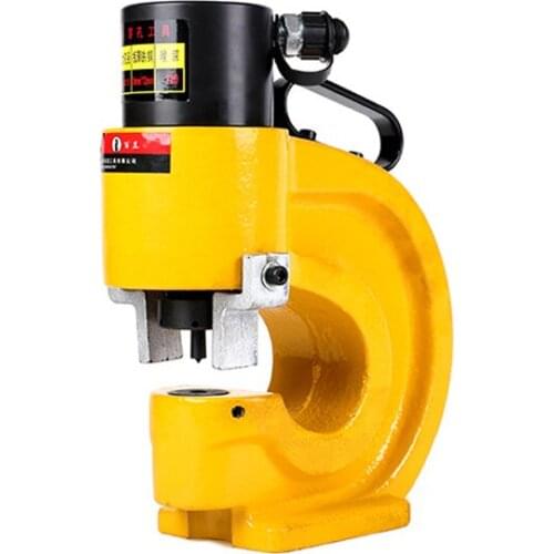 Hydraulic Punching Machine Steel Plate Puncher Angle Steel Angle Iron Punching Tool Hole Puncher Bus Bar Processing Machine