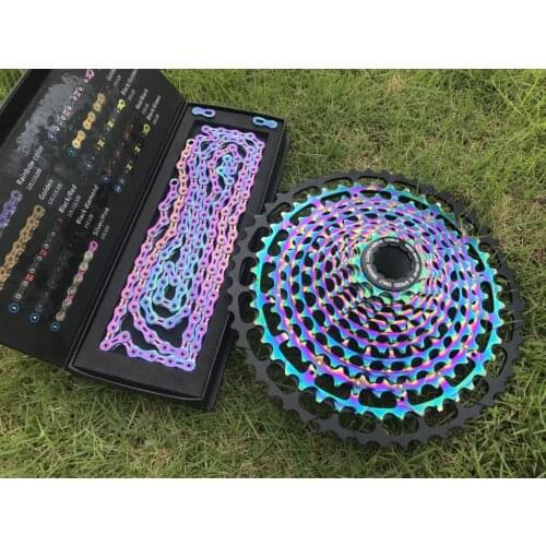 Sroad 11-50T 12s Cassett 12 speed Bicycle Cassette 12v CNC Bike Freeewheel fits Shimano Super Light Cassette 12s SUMC CHAIN