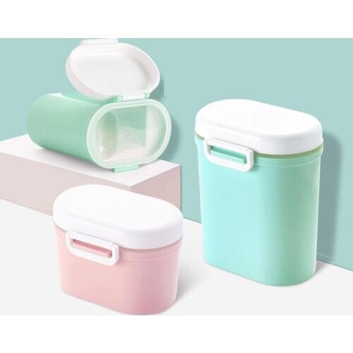 Baby Food Container Memory Storage Box Baby Milk Box Infant Food Supplement Crisper Lunch Snack Tableware