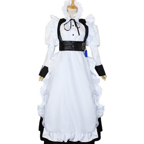 Girls Frontline ntw20 Cosplay Carnaval Costume Halloween Christmas Costume maid dress with hair accessory