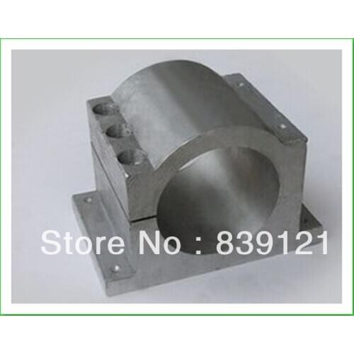 100mm diameter cast aluminium bracket for CNC engraving milling machine spindle