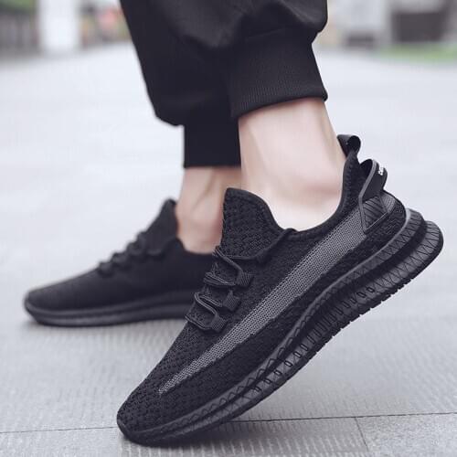 New Mesh Fashion Sneakers Men Casual Shoes Lac-up Lightweight Shoes Comfortable Breathable Walking Shoe Zapatillas Hombre