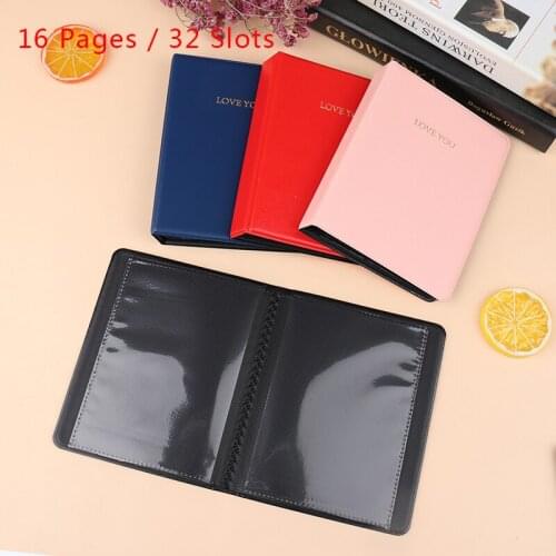 Nail Art Display Showing Book Container Tool 32 Slots 3D Nail Sticker Water Decal Collecting Albums Storage Holder