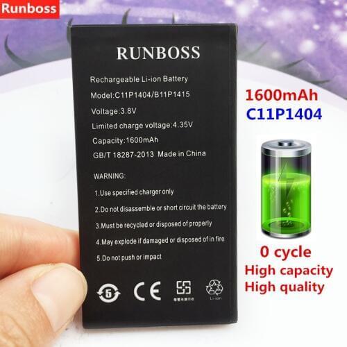 Original New High Quality 1600mAh C11P1404 Battery Fit For Asus ZenFone 4 ZenFone4 A400CG ZC451TG Mobile Phone Batteries