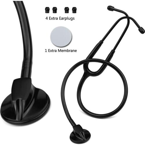 Professional Doctor Medical Stethoscope Heart Lung Cardiology Single Head Stethoscope Nurse Student Vet Medical Equipment Device