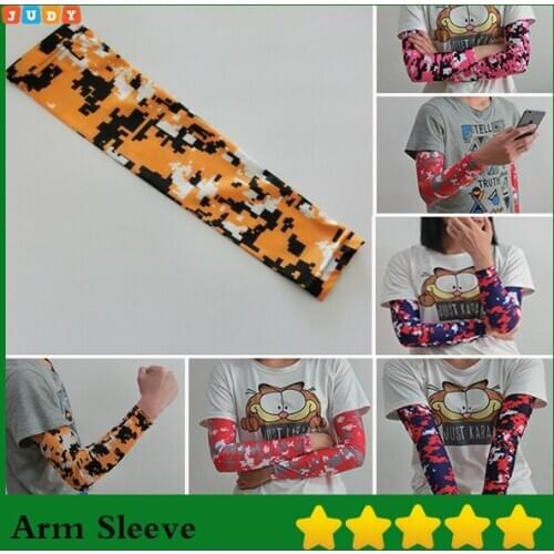 Sun UV Protection Arm Sleeve Cover Outdoor Sports Cycling Fishing Golf Baseball Basketball Breathable Arm Warmer Sleeves