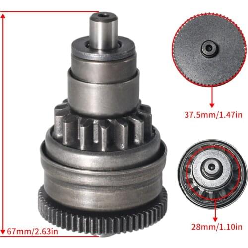 Starter Drive Bendix for Atala Byte AT10 Hacker AT12 LC Racing 50 Malaguti CR1 50 1997/2001 ATU 50 SPIN GE