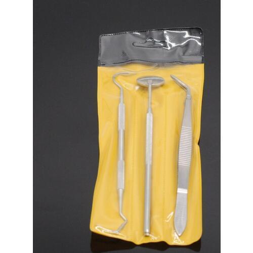 Dental Lab Stainless Steel Professional Scaler Probes Pick & Mouth Mirror Steel Tools & Tweezers Plier Kits Dentist Tools