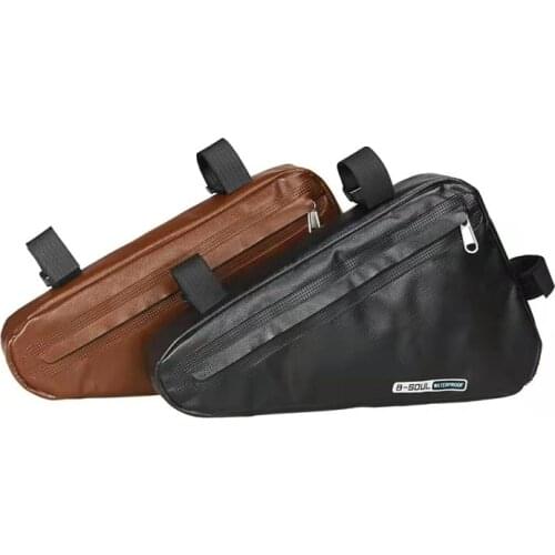 Bicycle Triangle Bag For Bike Front Frame Packages Cycling Top Tube Water Bottle Pocket MTB Accessories