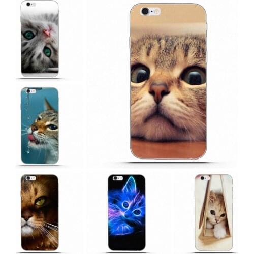 Wexoeq cute cat For Sony Xperia Z Z1 Z2 Z3 Z4 Z5 compact Mini Premium M2 M4 M5 T3 E3 E5 XA TPU Capa