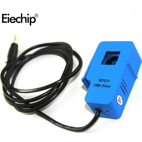 1pcs SCT-013-000 Non-invasive Split Core Current Transformer AC current sensor 100A For arduino DIY Electronic Starter Kit