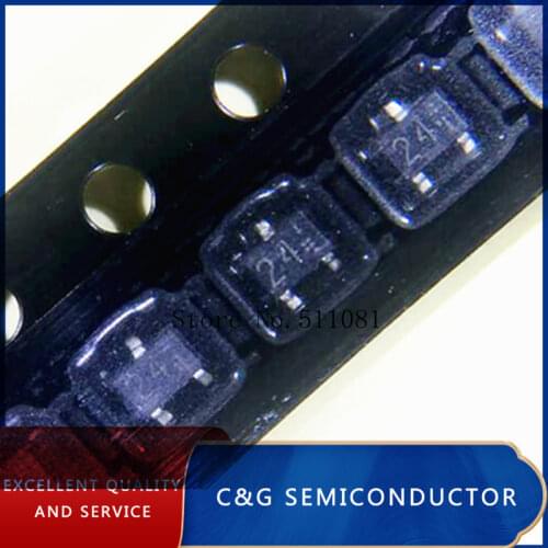 10PCS DTC114EUA T106 DTC114E DTC114 markign 24 SOT-323