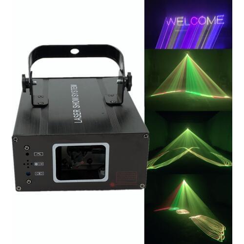 3D laser light R&B colorful DMX 512 Scanner Projector Party Xmas DJ Disco Show Lights club music equipment Beam Moving Ray Stage