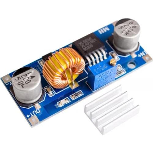 5pcs/lot DCDC XL4015 adjustable step-down module 4~38V high power 96% high efficiency low ripple 5A