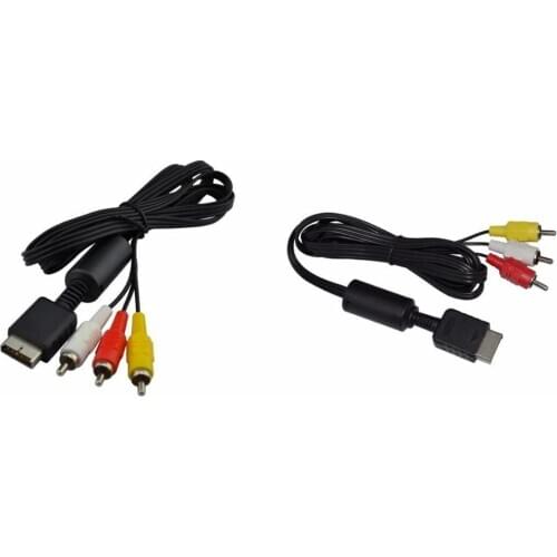Audio Video AV Cable to RCA For PlayStation for PS3 for Sony Full needle
