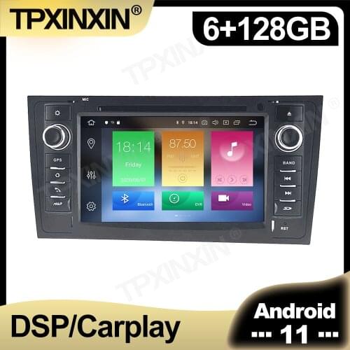 128GB Android 11.0 Car Radio For AUDI A6 1997 1998 - 2004 Multimedia Auto Video Player Navigation Stereo GPS 2 din Accessories