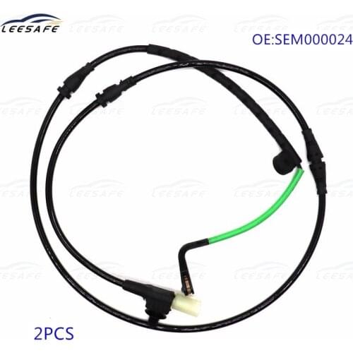2pcs Front Brake Pad Wear Sensor SEM000024 for Land Rover Discovery 3 4 L319 RANGE ROVER SPORT LR3 LR4 Brake Pad Alarm Line