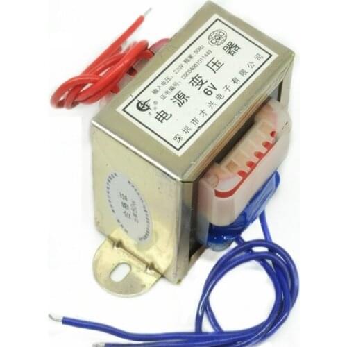 EI-50W Type 50W Transformer 50VA 220V to 6V AC AC6V 8A Copper E-E Transformer