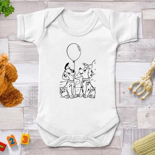 Newborn Baby Rompers Summer Short Sleeve Casual White O-neck Baby Girl Jumpsuits Harajuku Baby Girl Clothes Streetwear Outfits