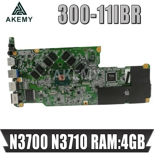 For Lenovo Flex 3-1130 Yoga 300-11IBR laptop motherboard 80LX 80M0 BM5455-Ver 1.3 Mainboard CPU:N3700 N3710 RAM:4GB