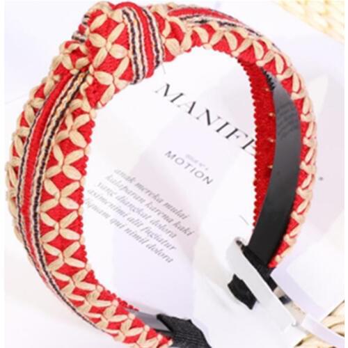 Braided Headband Toothed for Women Hair Accessories Weave Hairband Wool Ladies Headband Adults Turban Headband Toothed Not Slip