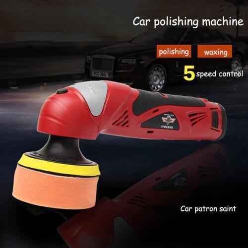 Charging 12V Lithium Polisher Waxing Machine Household Car Furniture Waxing Tool Portable Adjustable Speed Polishing Machine