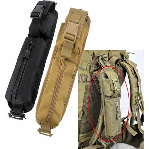 Tactical Shoulder Strap Sundries Bags for Backpack Accessory Pack Key Flashlight Pouch Molle Outdoor Camping EDC Kits Tools Bag