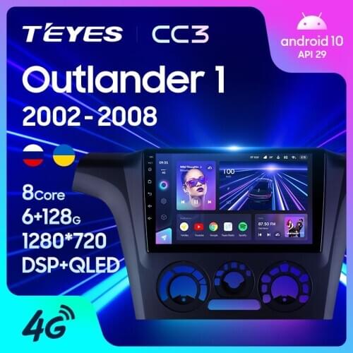 TEYES CC3 For Mitsubishi Outlander 1 2002 - 2008 Car Radio Multimedia Video Player Navigation stereo No 2din 2 Din DVD