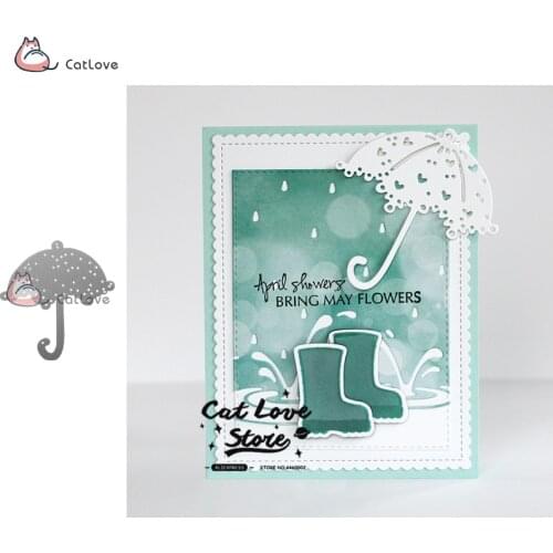 Umbrella Bumbershoot Metal Cutting Dies Stencil For DIY Scrapbooking Paper Card Decorative Craft Die Embossing Die Cuts New 2019