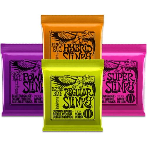 1Set EniBall Electric Guitar Strings 2221Play Real Heavy Metal Rock Nickel Wound 6 Strings for Electric Guitar Accessories