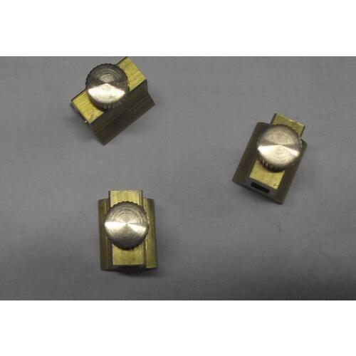3 pcs Alto sax repair parts Brass