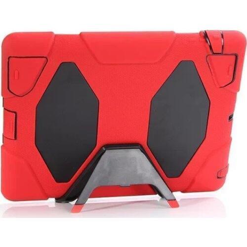 3 in 1 Hybrid Plastic+Silicon Heavy Duty Shockproof Dual Layer Rugged Military Armor Back Cover Case For apple iPad 2/3/4