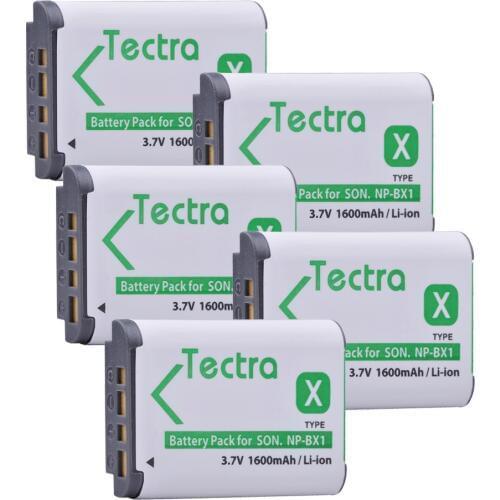 5PCS 1600mAh NP-BX1 NPBX1 Bateria for Sony DSC RX1 RX100 AS100V M3 M2 HX300 HX400 HX50 HX60 GWP88 AS15 WX350 Battery