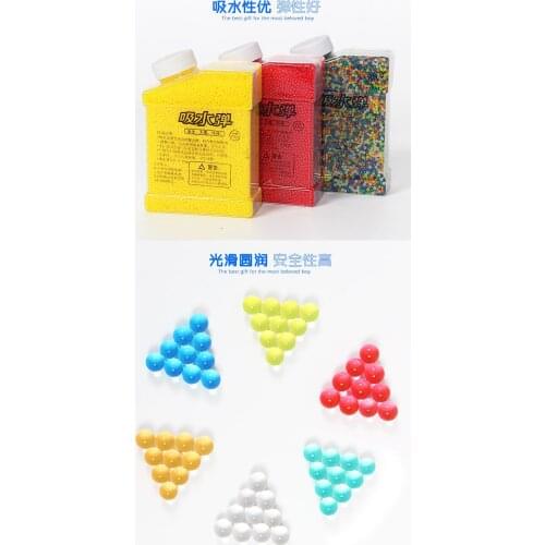 9-11mm water marble crystal baby bubble big bead ocean baby absorbent water droplet water-absorbing marble bubble big bead