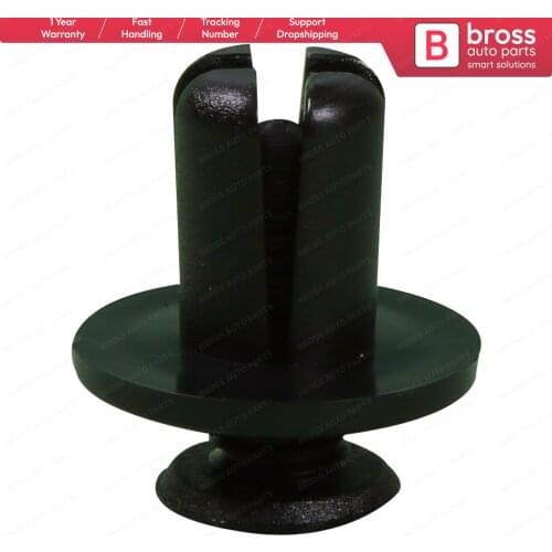 BCF108 10 Pcs Bumper Push-type Retainer, for Hyundai : 86590-28000; KIA: 0G03250037A; Mazda: B092-51-833; Ford: MB-455-56143